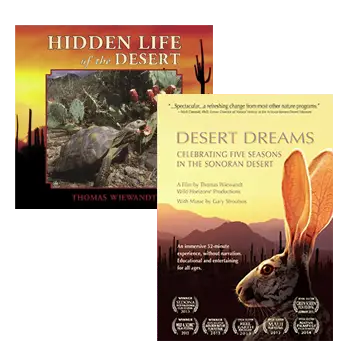 Desert Dreams, Celebrating Five Seasons in the Sonoran Desert, Hidden Life of the Desert, discount bundle, Wild Horizons, wildhorizons.com